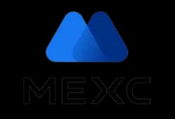 MEXC cryptocurrency exchange logo - trading platform review
